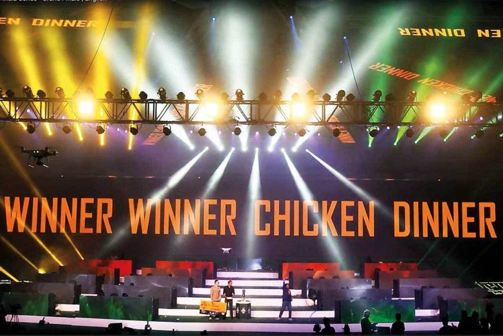 3月PUBG在海得拉巴的锦标赛决赛现场