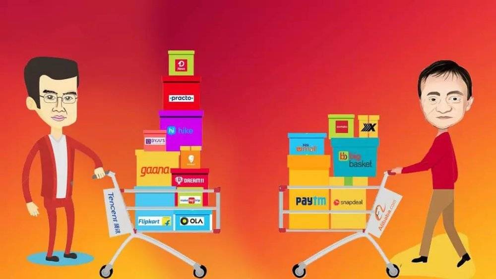 腾讯和阿里巴巴印度投资对比