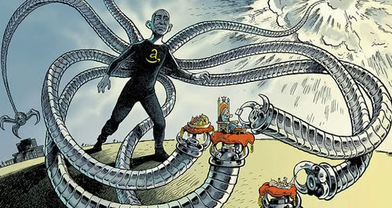 韩国人无法逃避三星，美国人无法逃避亚马逊