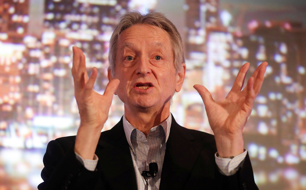 Geoffrey Hinton，图片来源@视觉中国