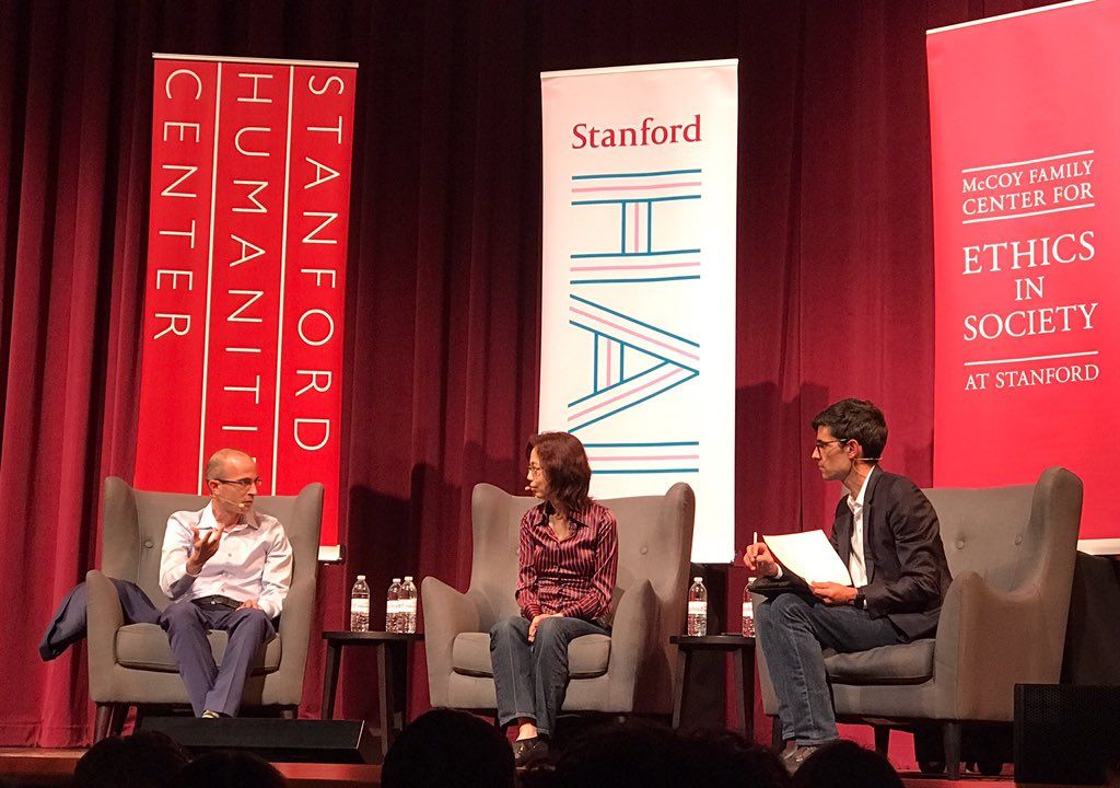 李飞飞论战《未来简史》作者赫拉利