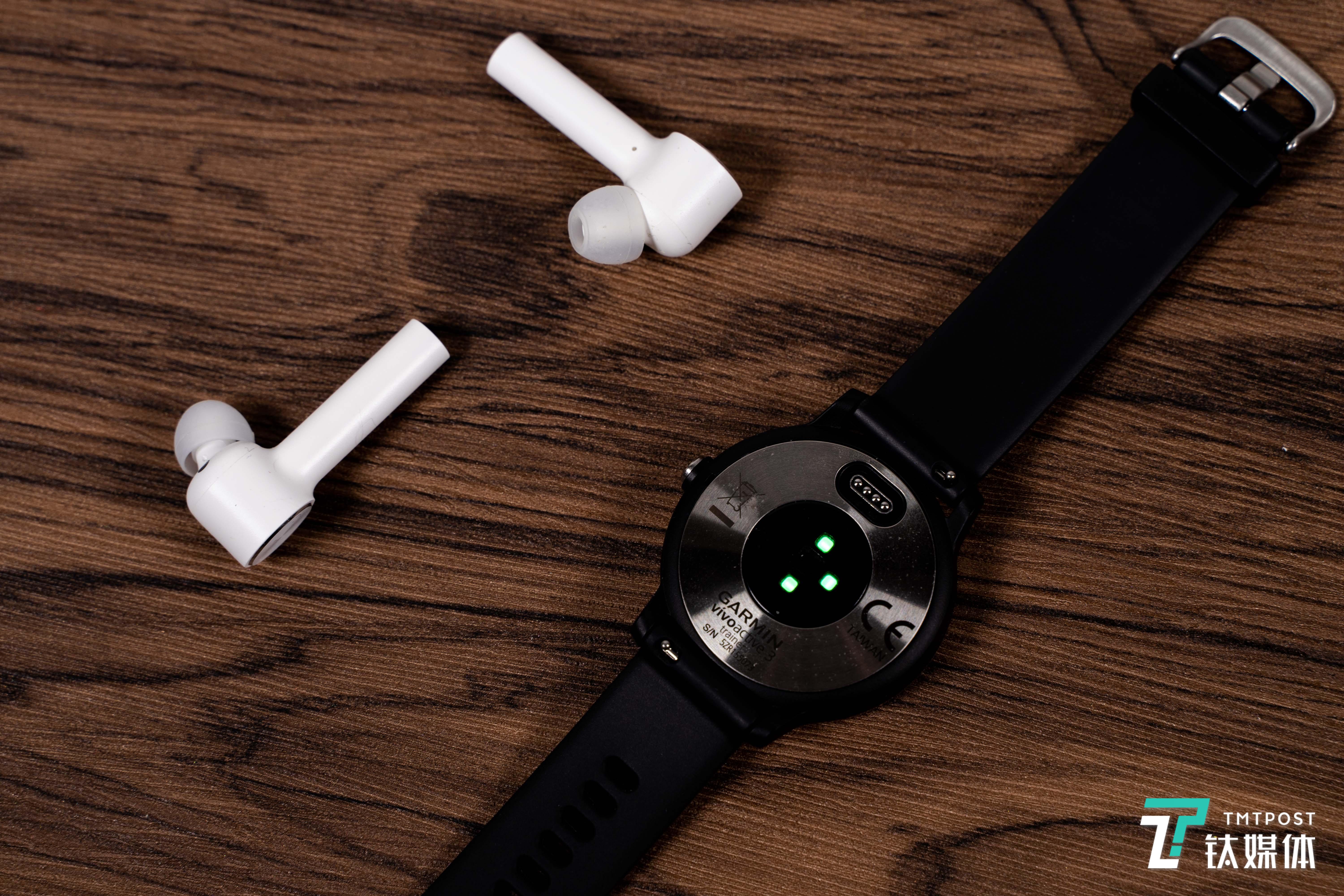 背部的心率传感器