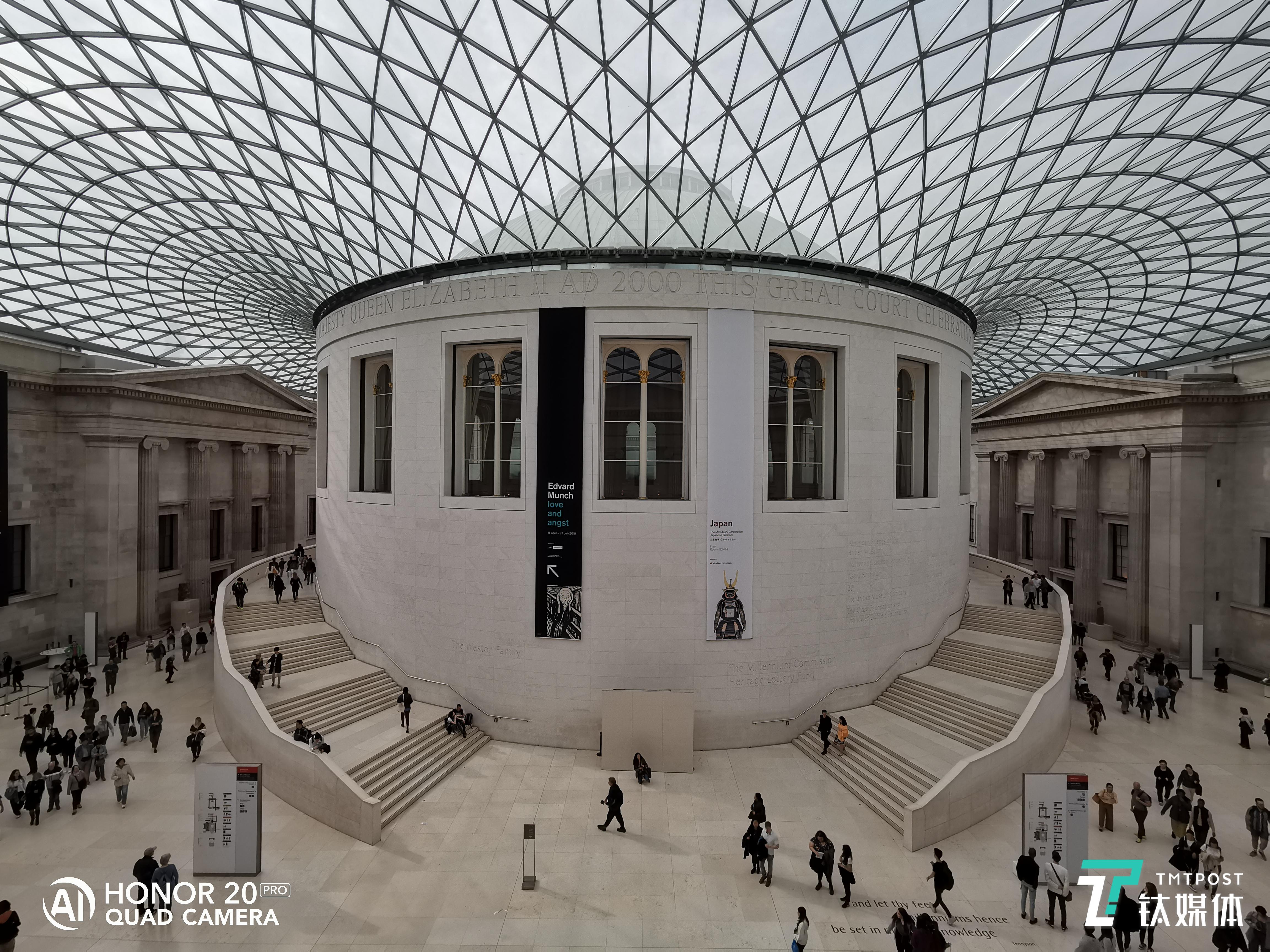 拍摄于大英博物馆，超广角样片