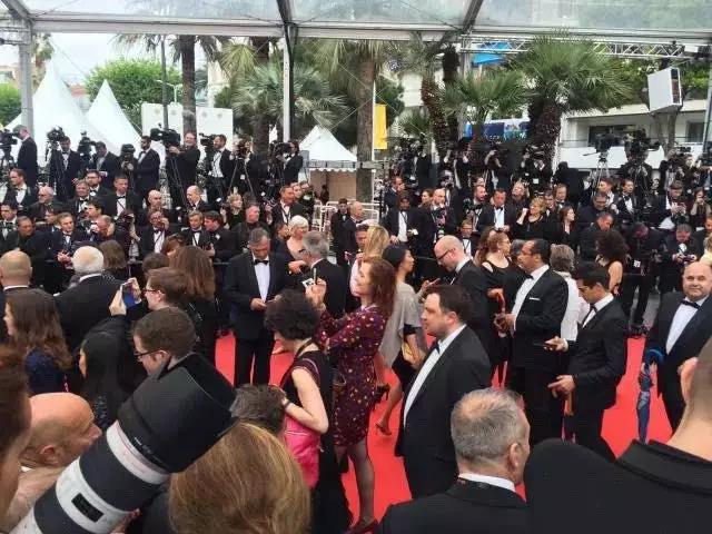 &ldquo;步行街&rdquo;一样的红毯