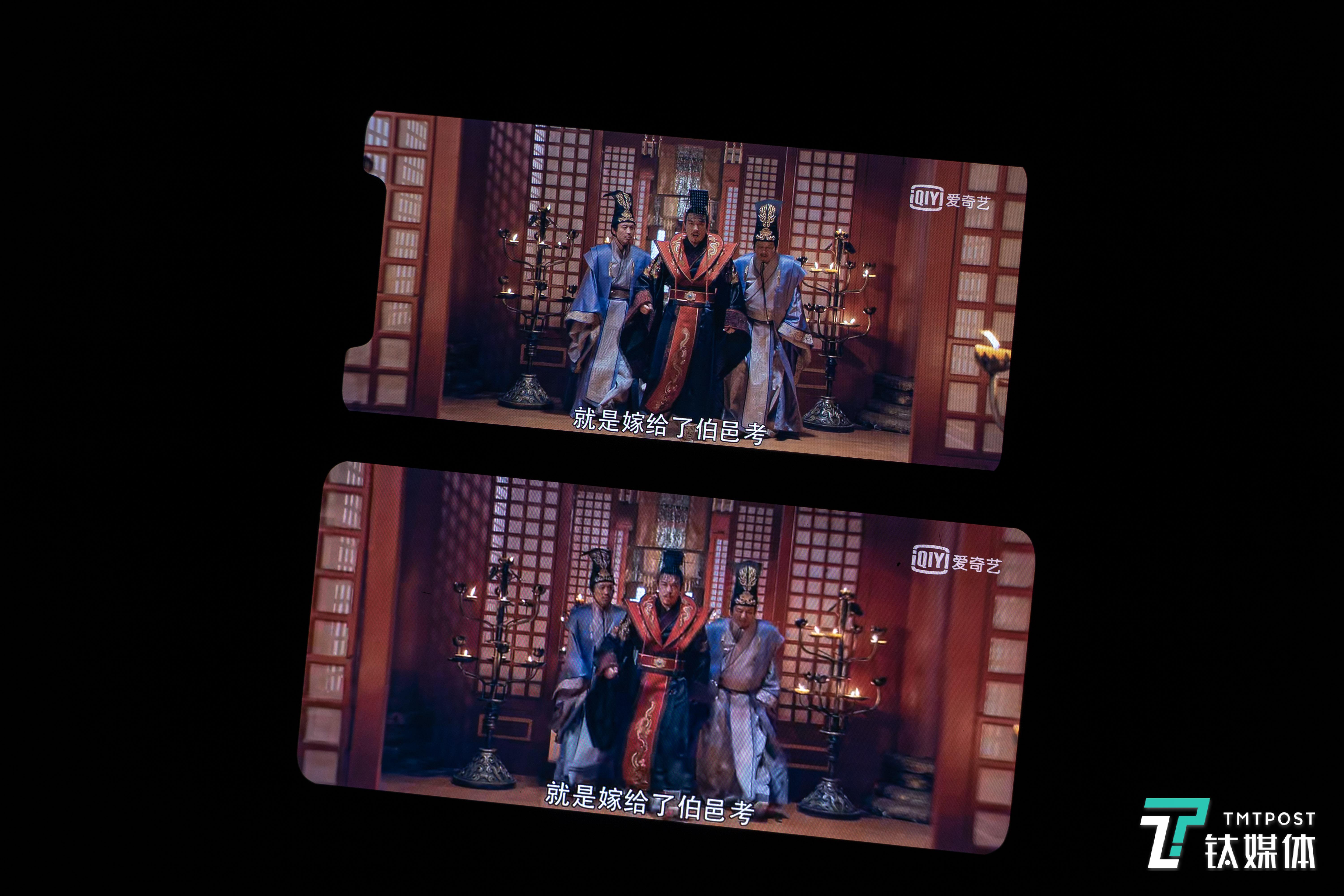 屏幕尺寸增长，但是体积也增大不少