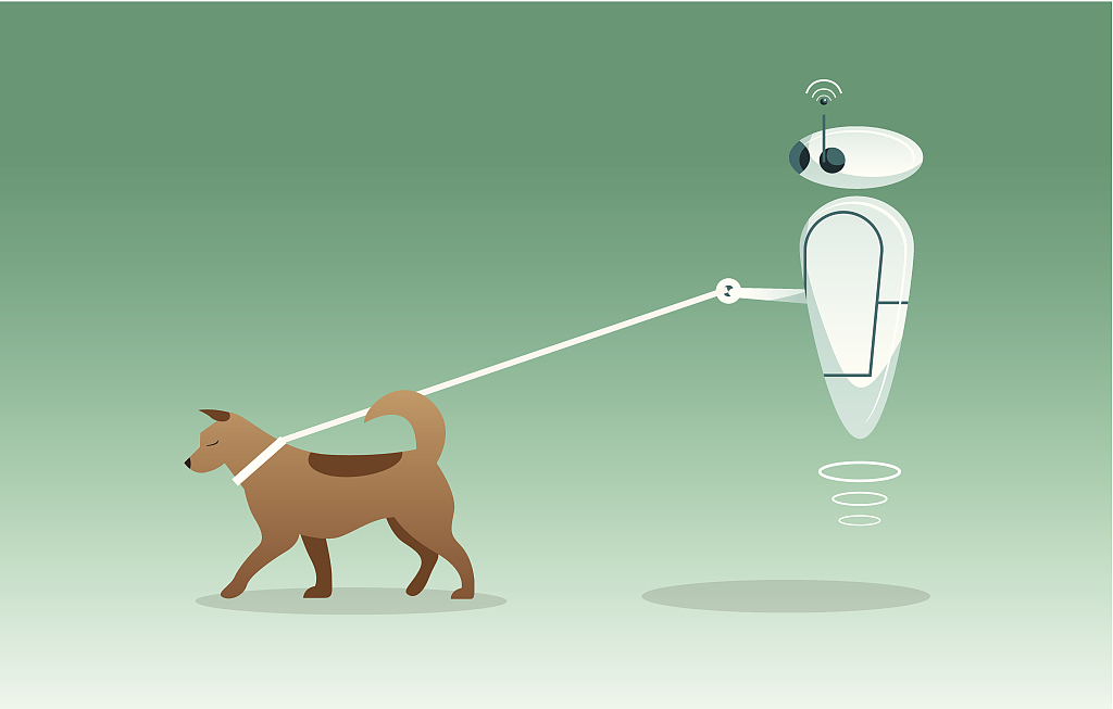 自动遛狗装置迷思