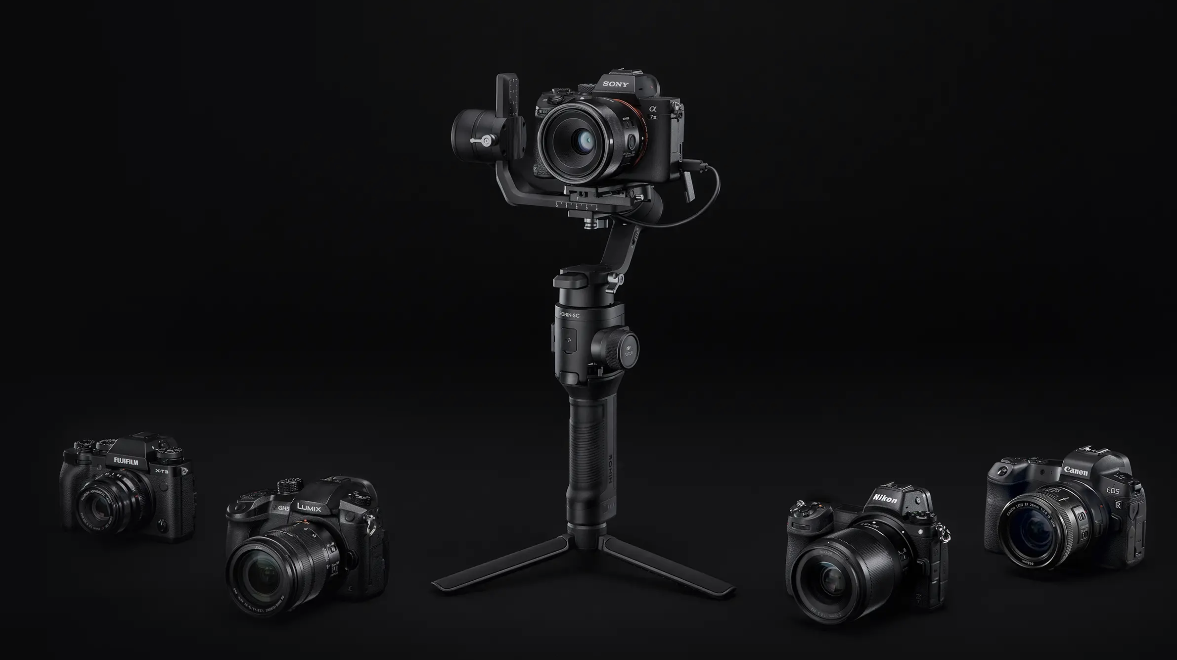 大疆创新发布单手持微单稳定器如影 SC丨钛快讯