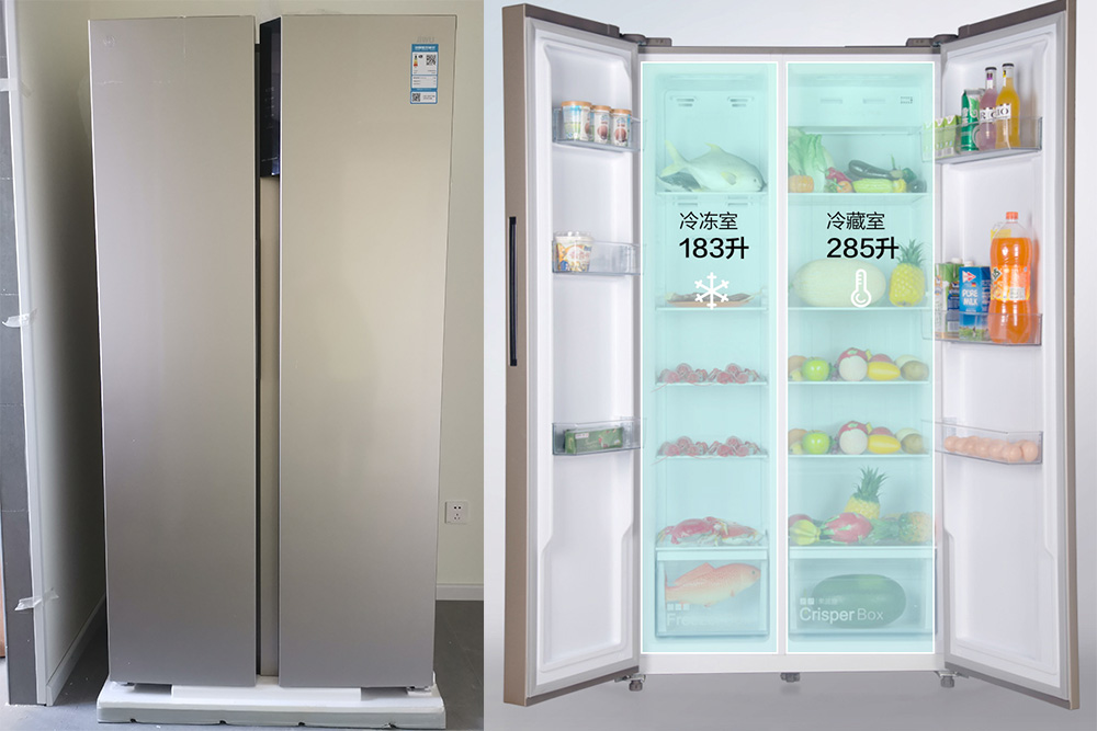 468L大容量对开门，苏宁小Biu智能冰箱好用么？| 钛极客
