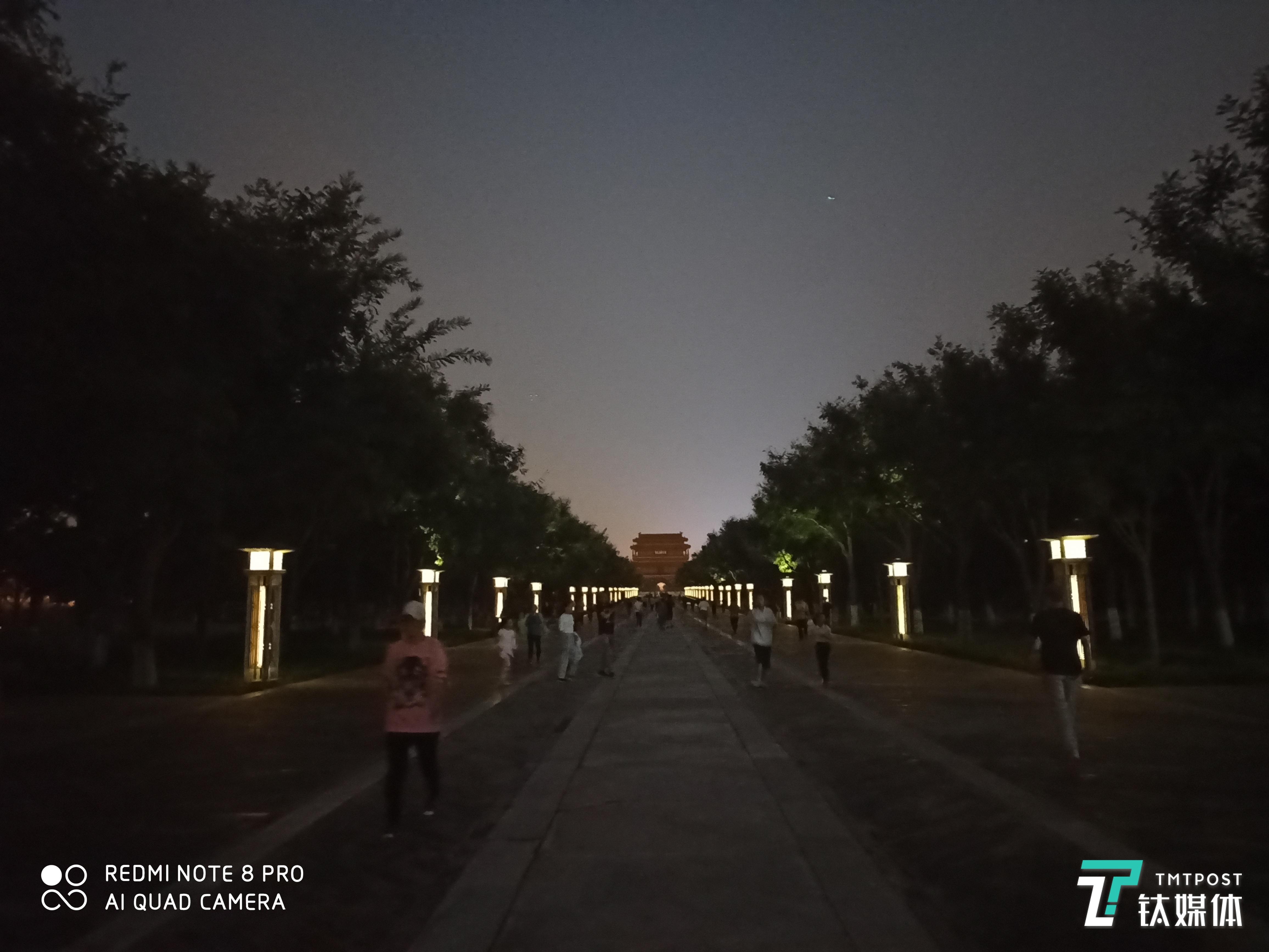 未开启夜景模式