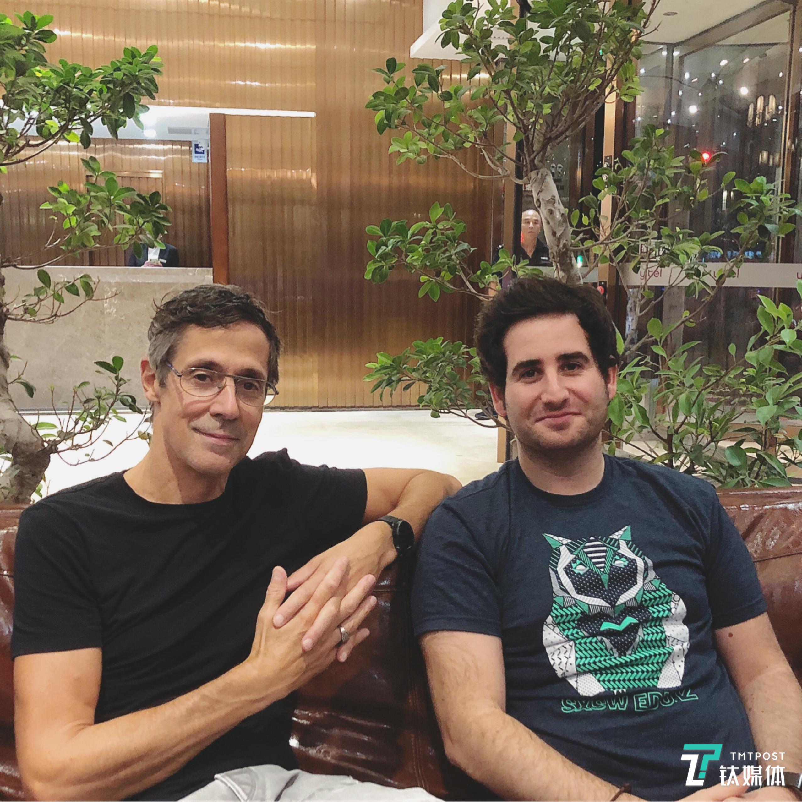 Bill Keays (left) and Alex Tintore Piqu&eacute; (right) from Verity Studios