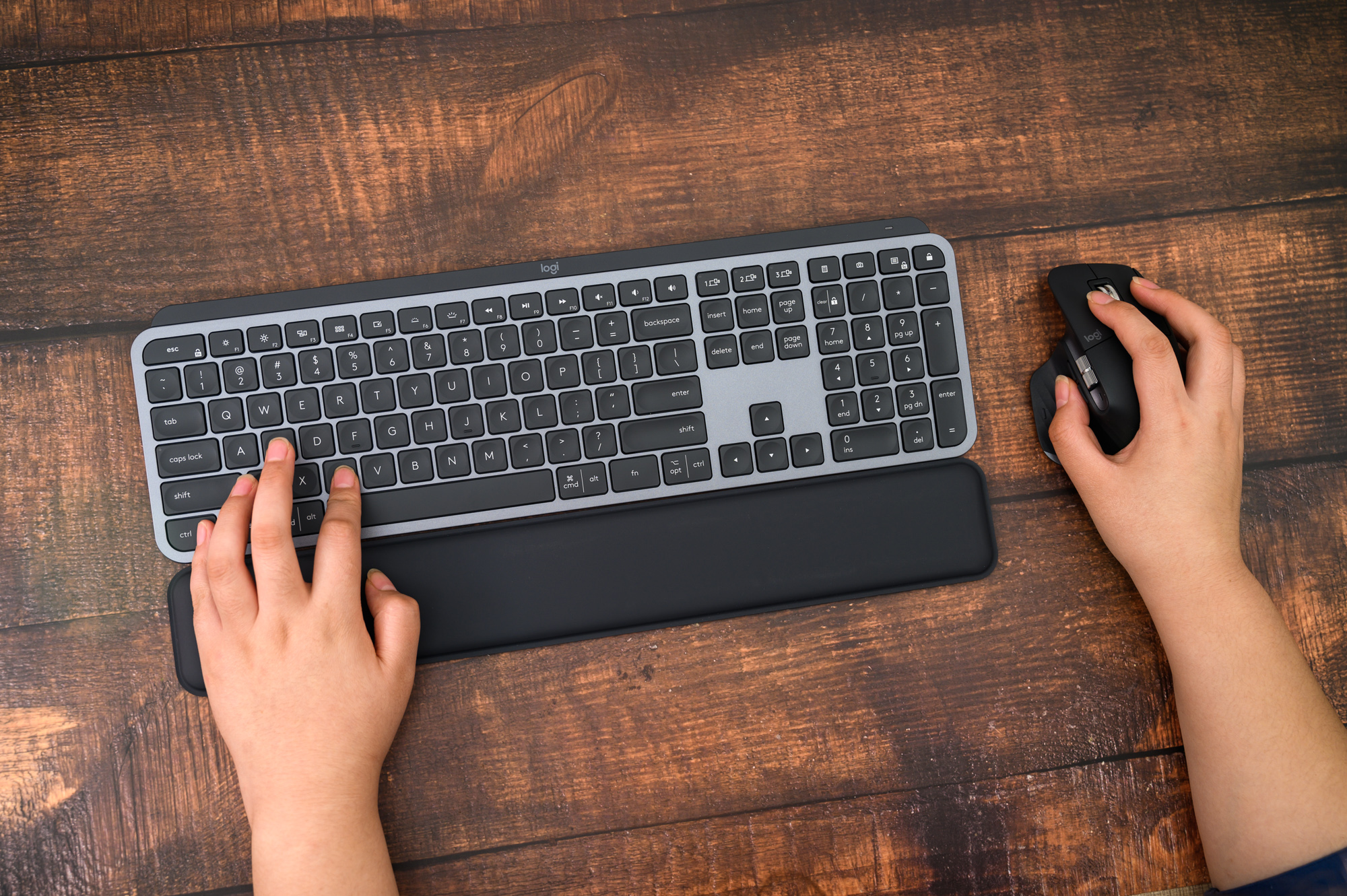 定制化功能提升生产力，罗技MX系列键鼠体验 | 钛极客