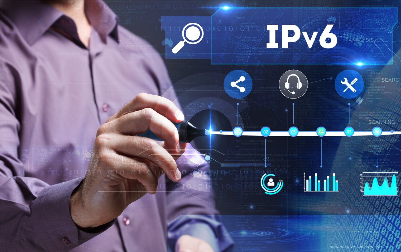 向下一代互联网过渡:IPv6的期中考与成绩单 图片来源@全景视觉