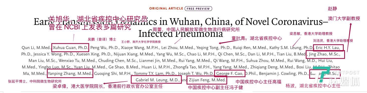 整理后的论文作者明细