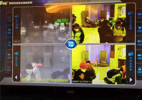 数控红外热成像智能体温检测系统