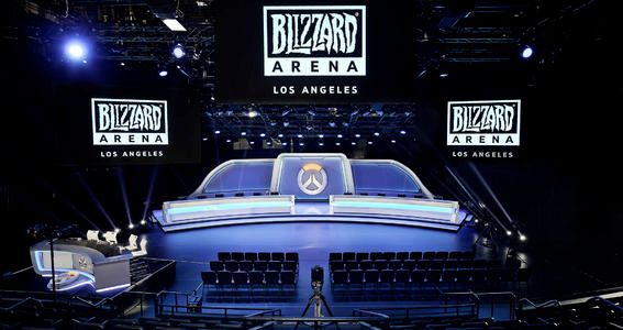 （位于美国洛杉矶的暴雪电竞馆，曾是OWL赛事的唯一主办场馆）