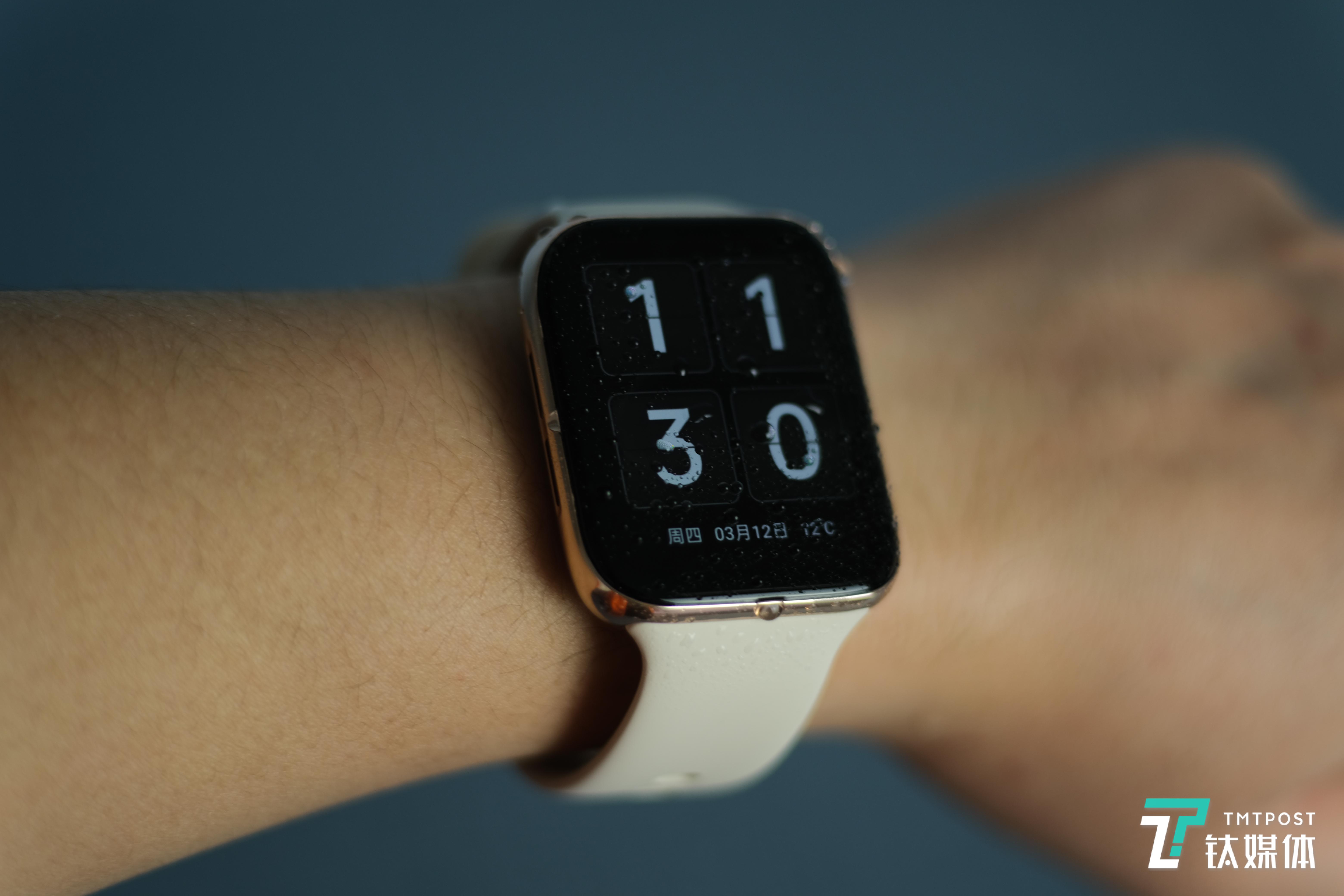 OPPO Watch 支持防水