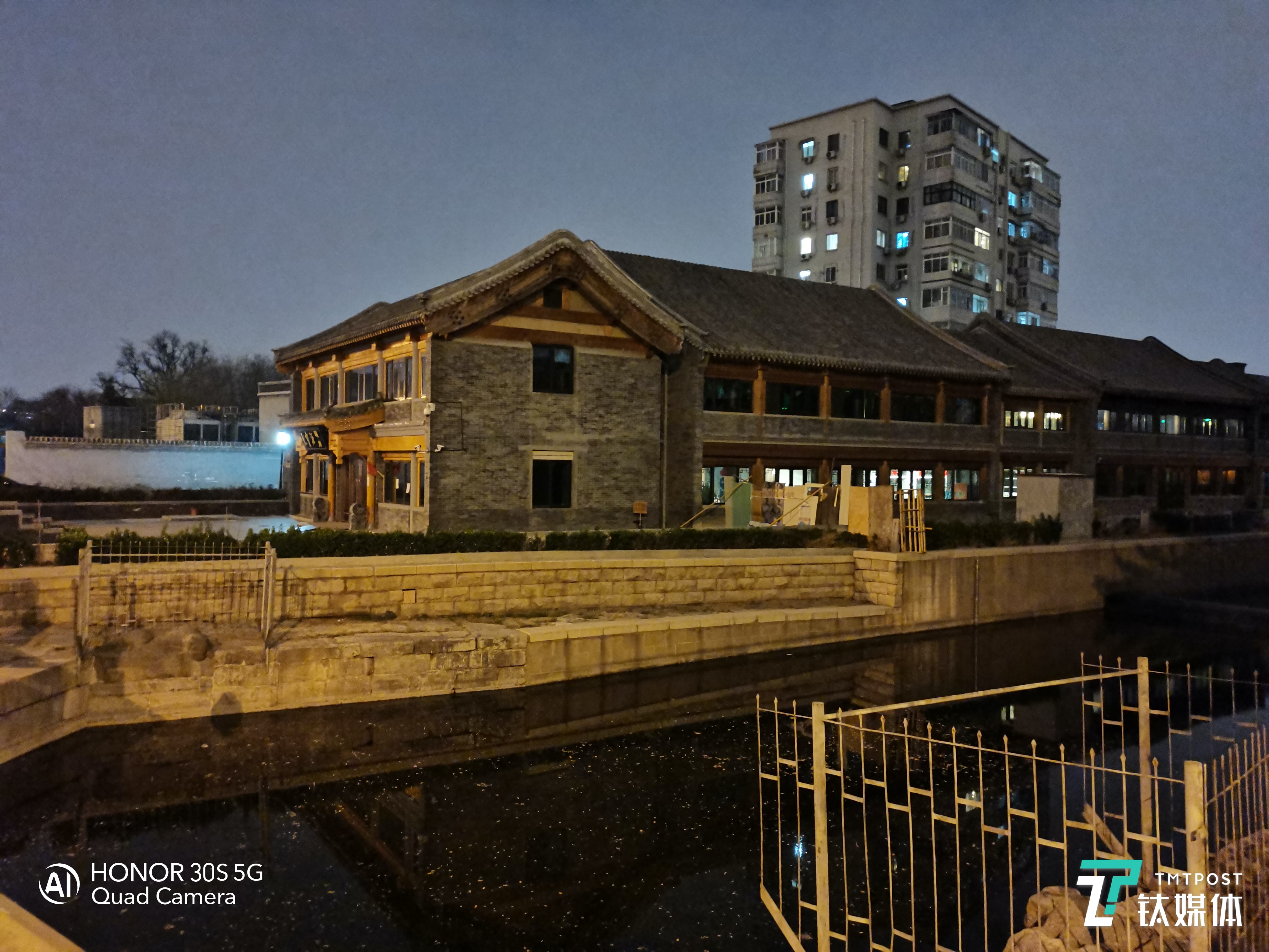 未开启夜景模式样张