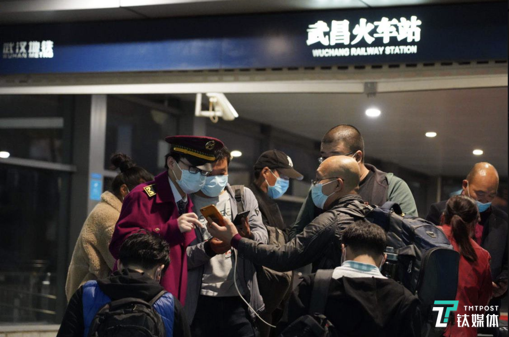 离汉通道开启后的武昌火车站