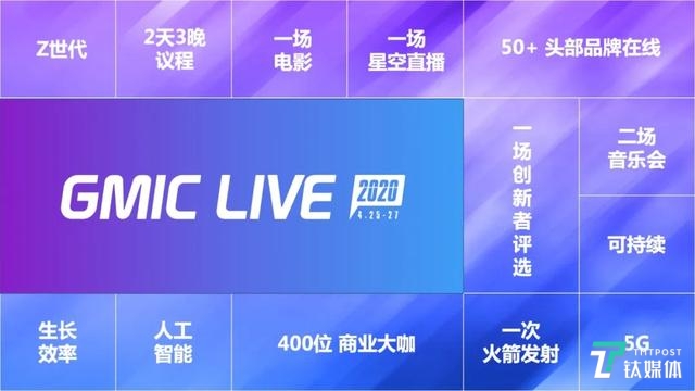 议程公布：逆势破局，幂次生长，4月25日见 | GMIC Live 2020