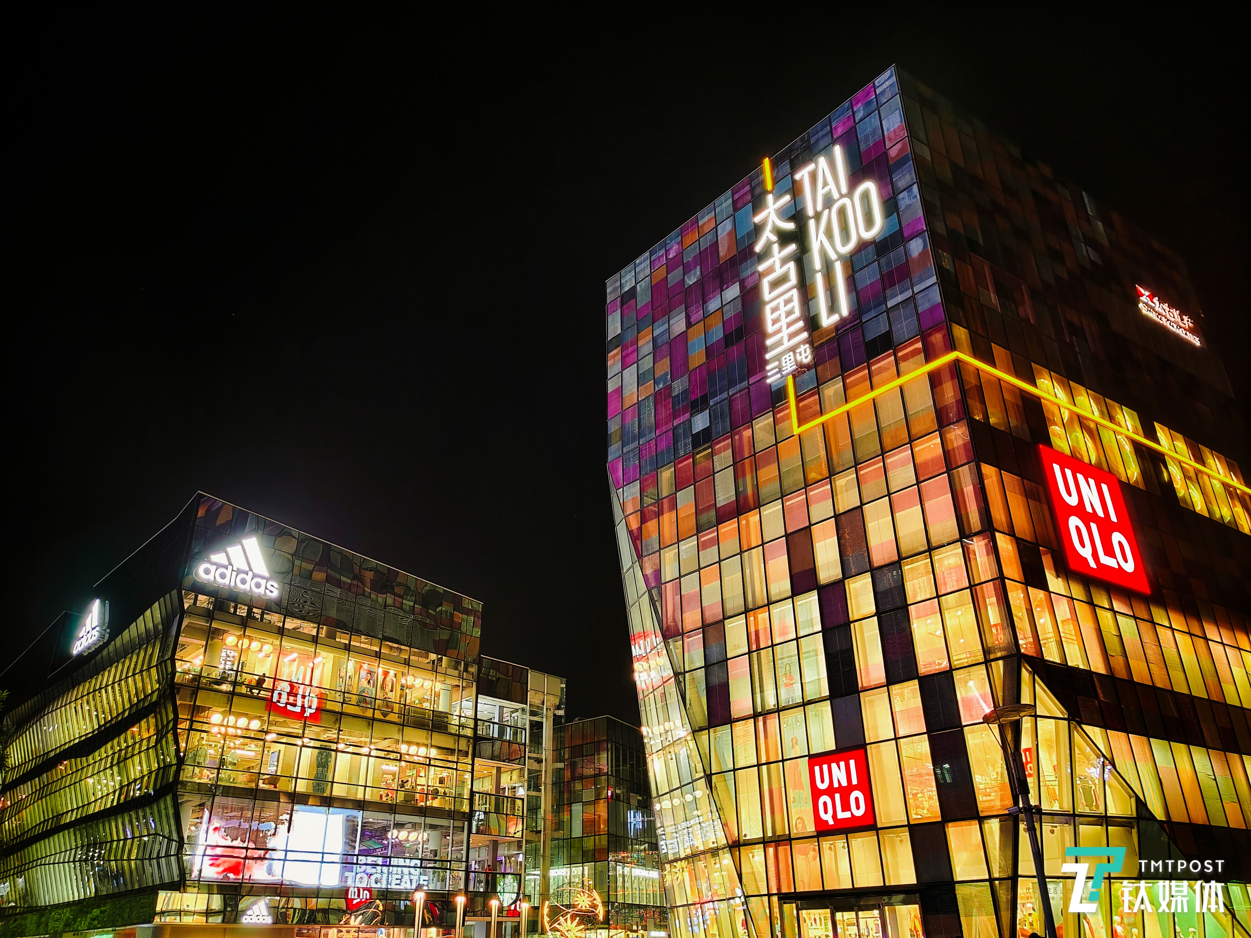 微云台拍摄的夜景样片