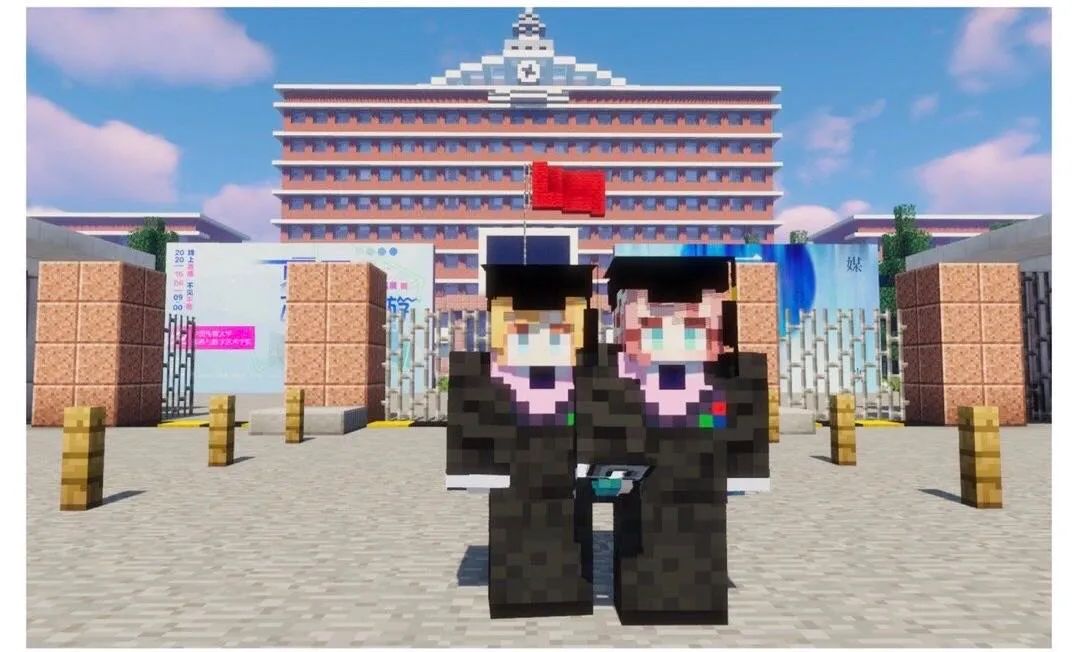 《我的世界》复刻中传、哥大校园实景，云毕业成新宠