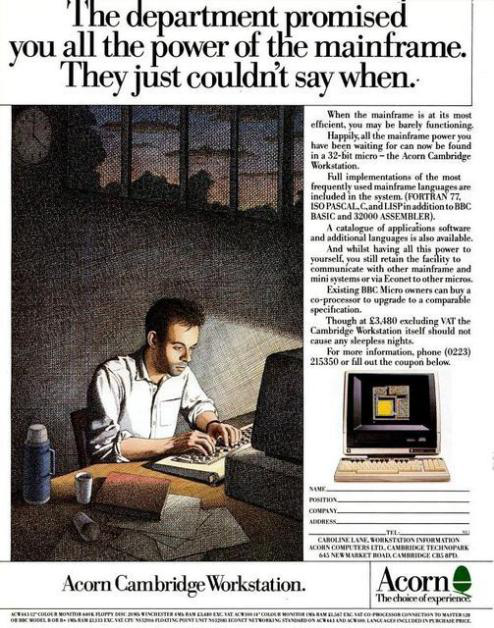 BBC Micro销售广告