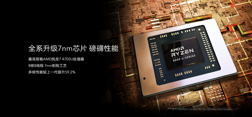 荣耀发布新款锐龙系列笔记本：售价3990元起，顶配7nm制程标压处理器丨钛快讯