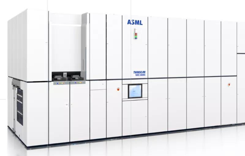 （ASML最新EUV光刻机TWINSCAN NXE3400C）