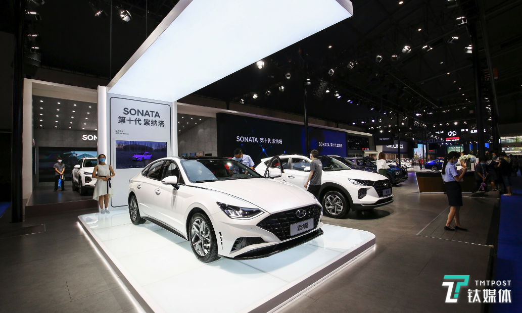 2020年成都车展北京现代展台