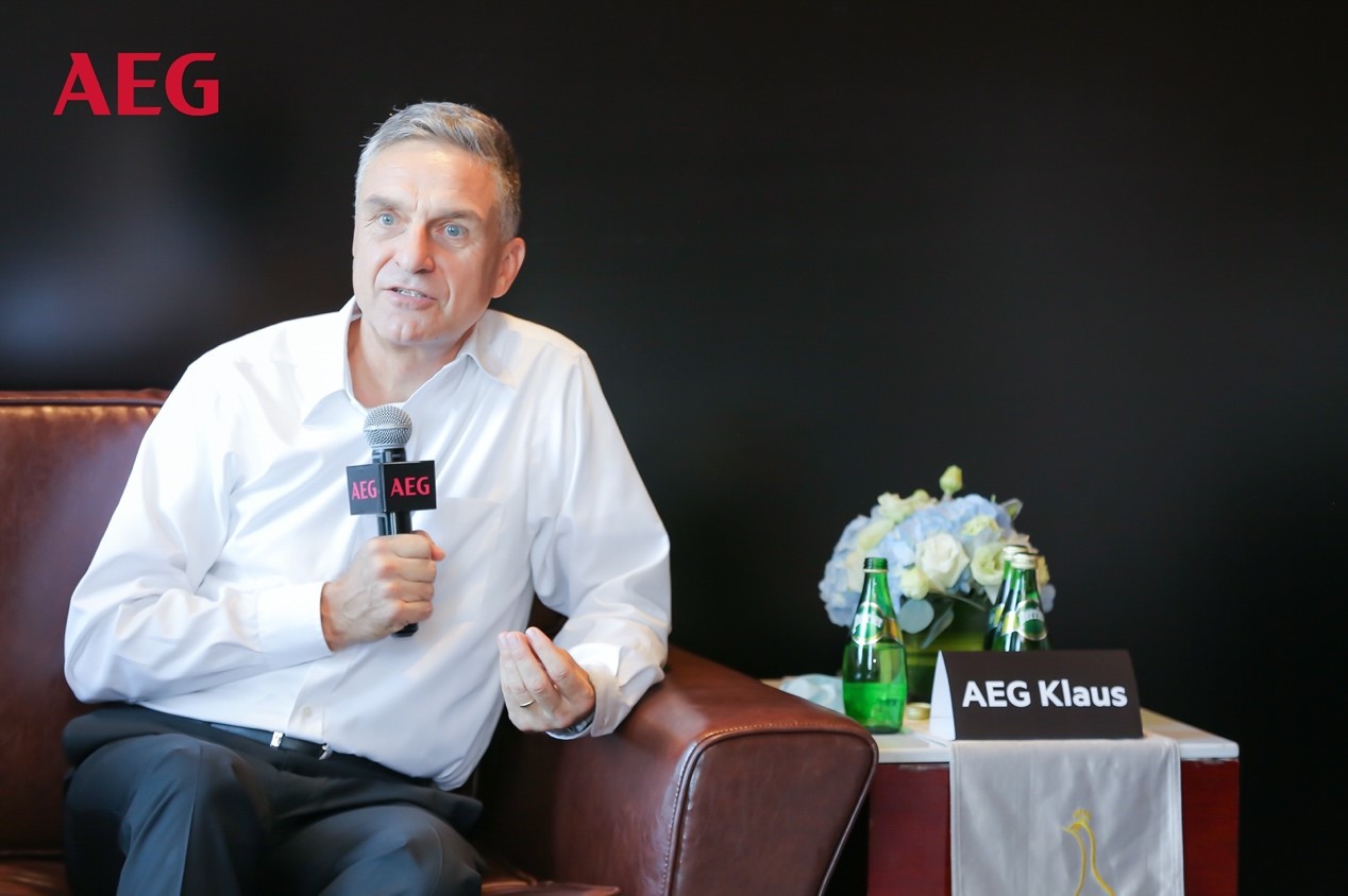 AEG中国区总经理Klaus：智能化不是家电冲击高端的唯一选择