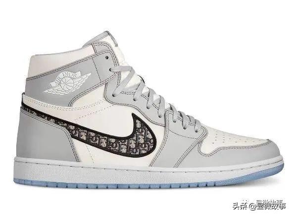 （图 | Dior与Nike联名运动鞋）