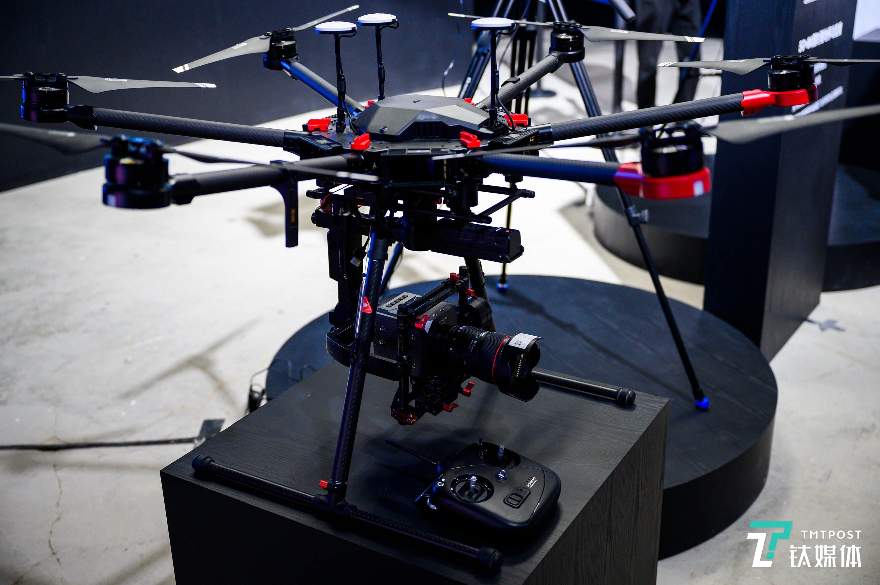 现场展示的航拍方案