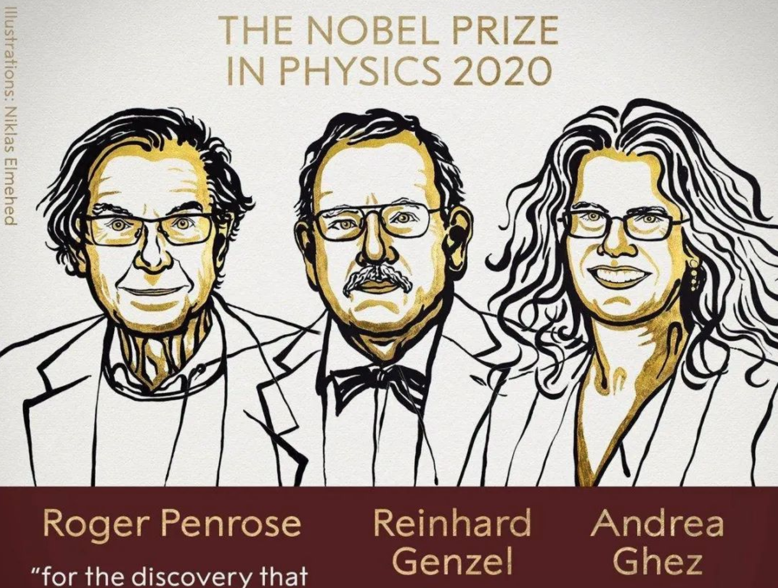 诺贝尔物理学奖首次颁向黑洞：霍金好友加冕，第四位女性获奖者诞生