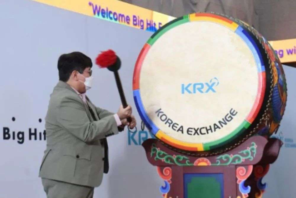 IPO首日跌破开盘价，但Big Hit娱乐的市值颓势早有苗头