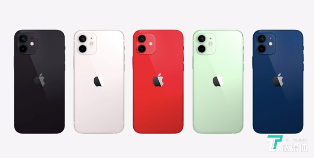 iPhone 12系列配色
