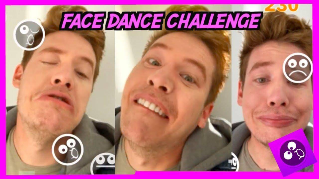 Facedance Challenge界面