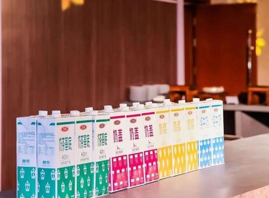 三元在今年推出的一系列奶茶专用乳制品