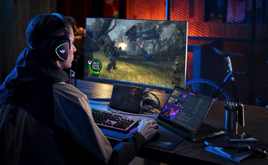 ROG全线笔记本换装AMD，新增幻13“全能小钢炮” | CES 2021