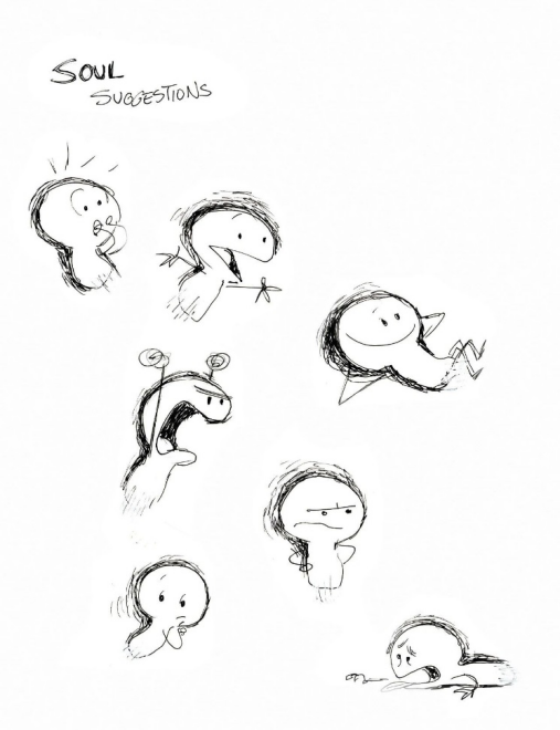 《心灵奇旅》早期草稿