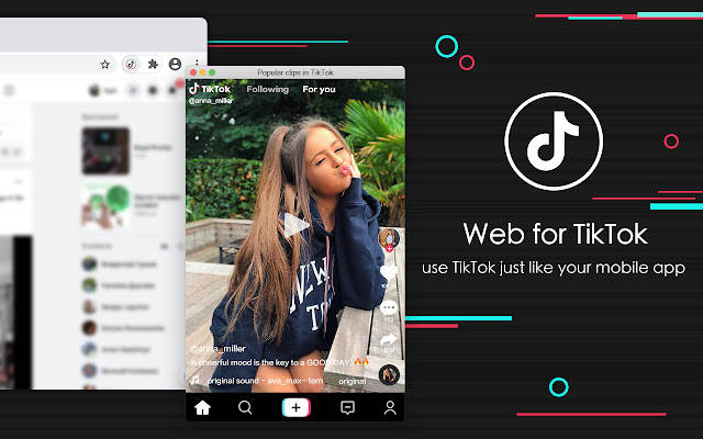TikTok应用截图 / Chrome 应用商店
