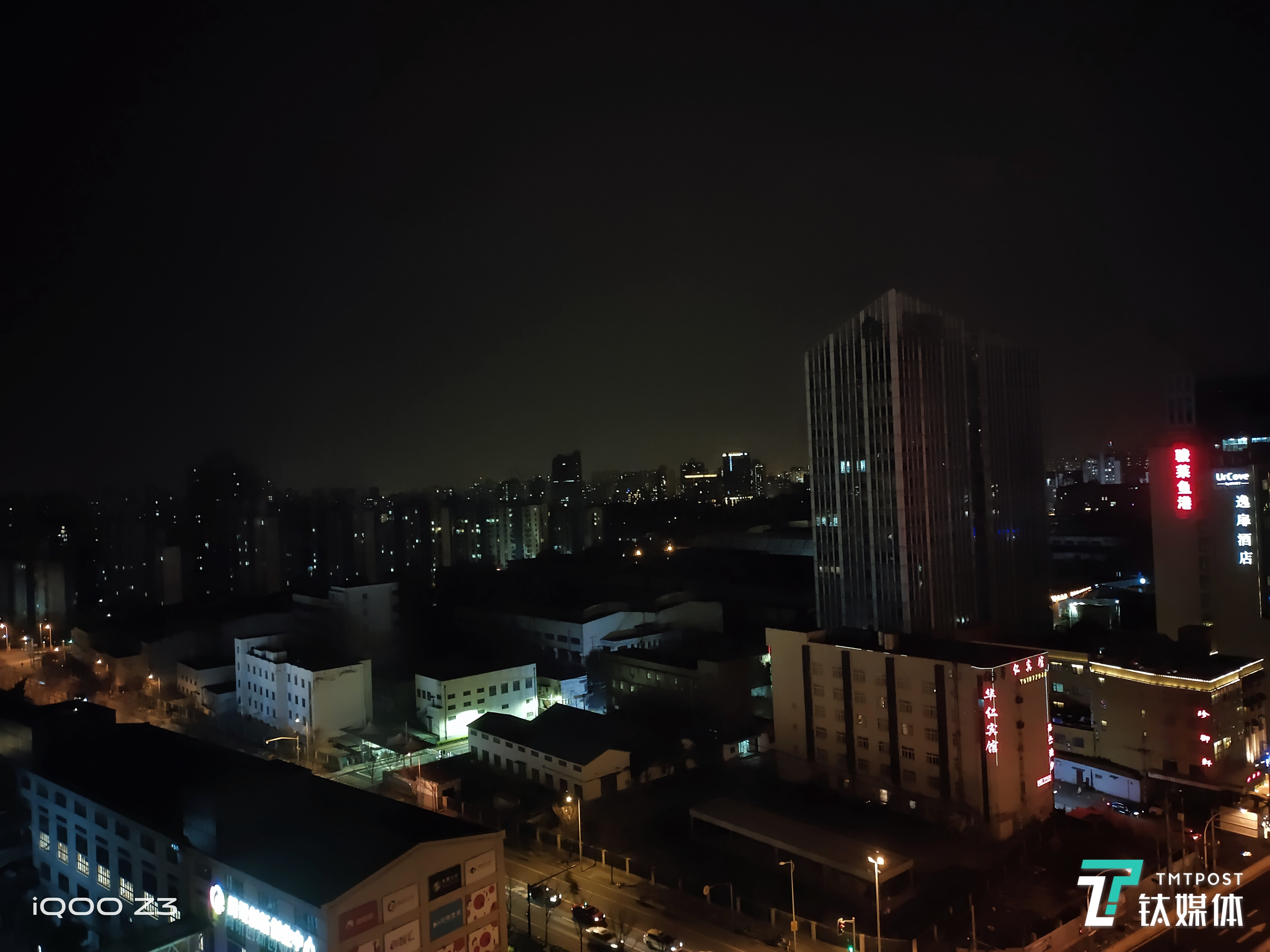 未开启夜景模式