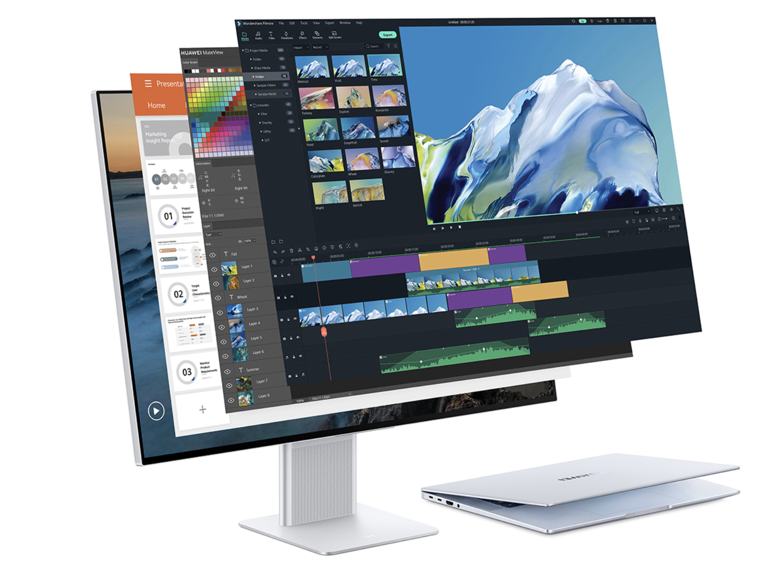 华为“全家桶”补全，笔记本、路由器、智慧屏产品线迎来更新 | 钛快讯