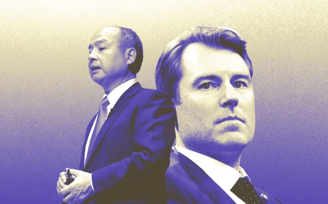 软银CEO孙正义与Katerra CEO&nbsp;Paal Kibsgaard&nbsp; 图片来源：GETTY