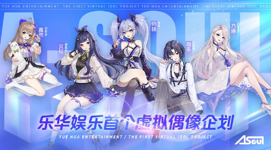 字节投资乐华背后最大的野心：虚拟偶像A-SOUL，永不塌房