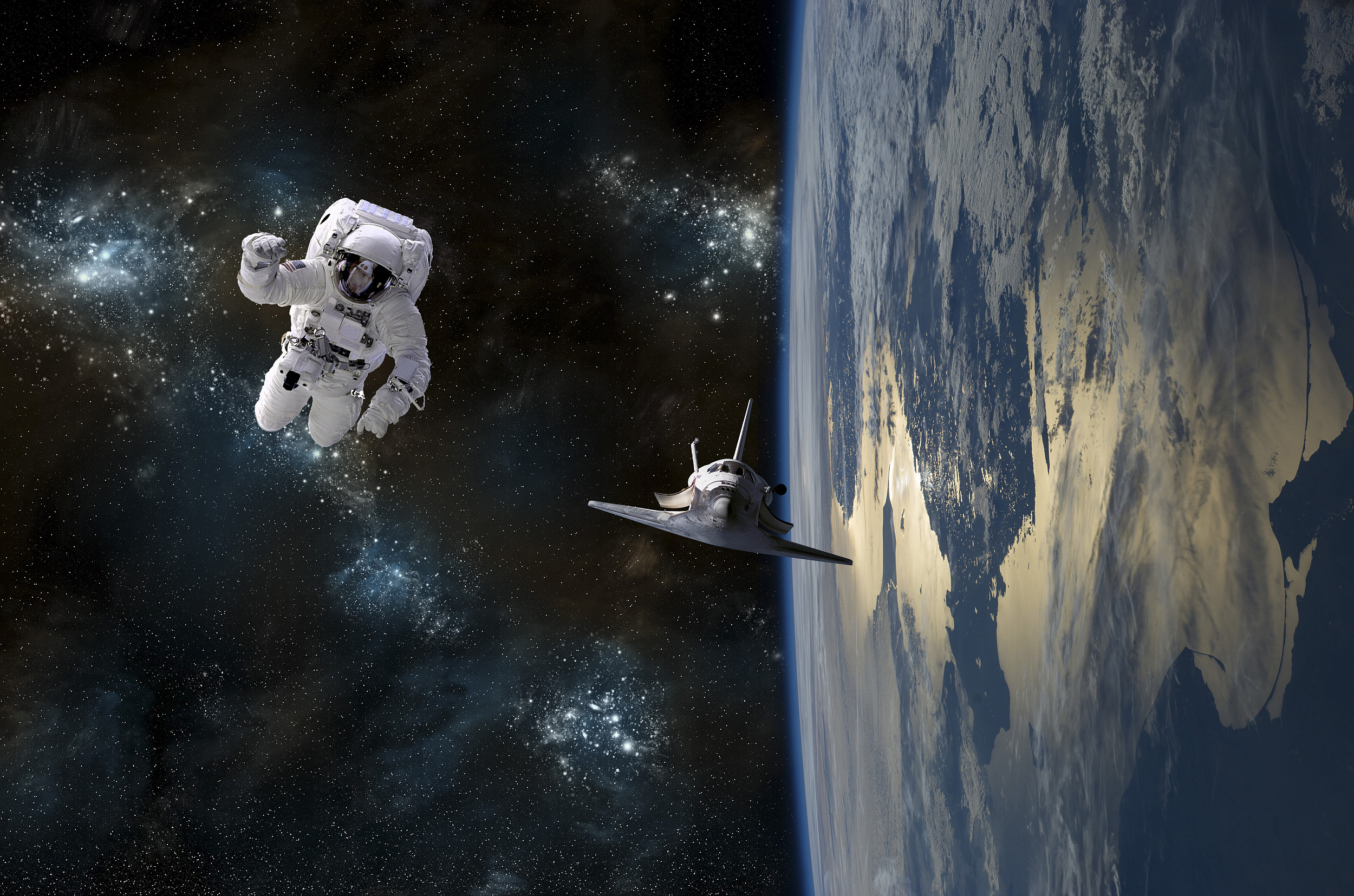 贝索斯蹦极万米高空，大气层外打响太空争夺战