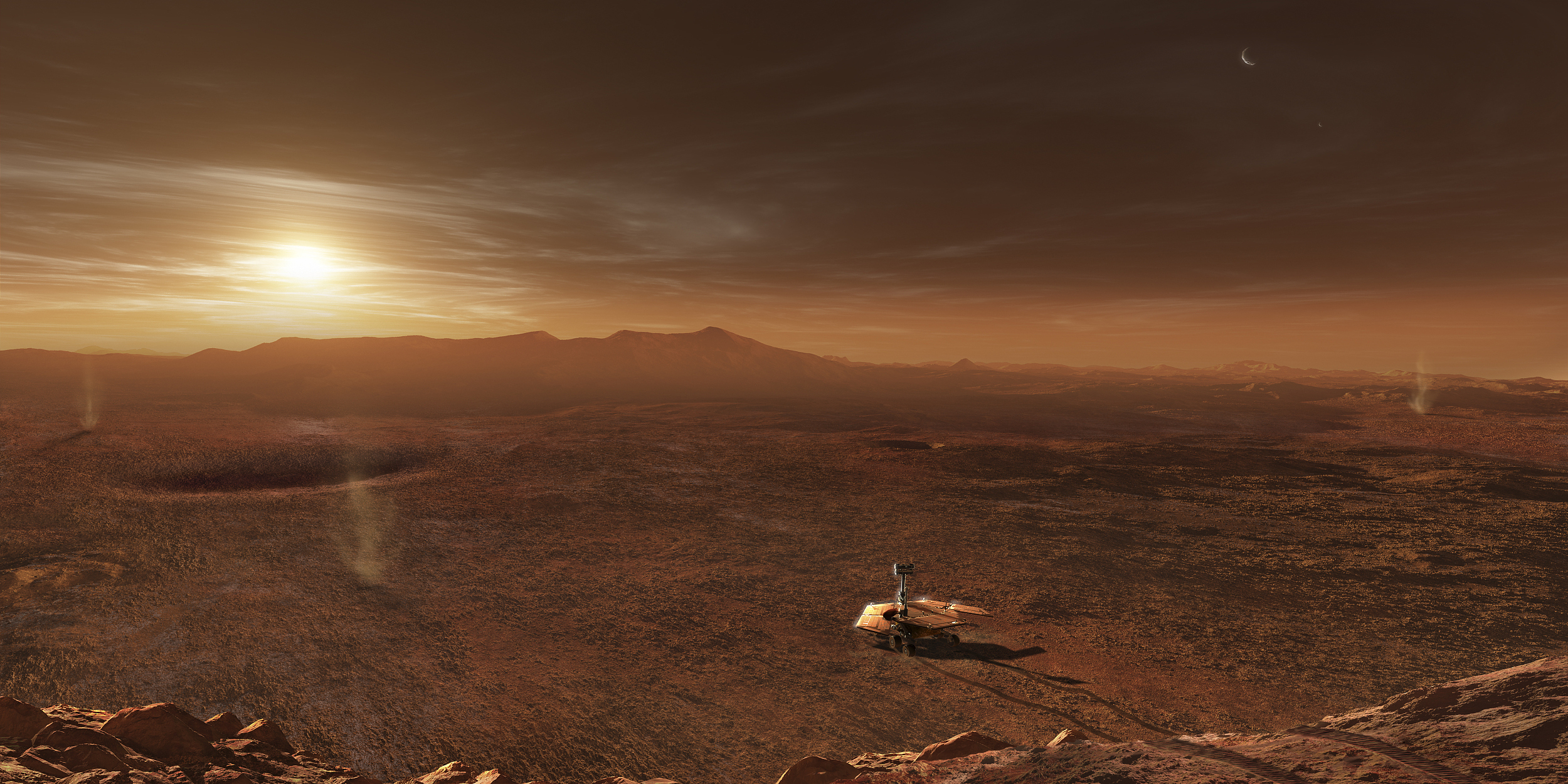 火星上的甲烷从哪里来，科学家用算法给出了答案