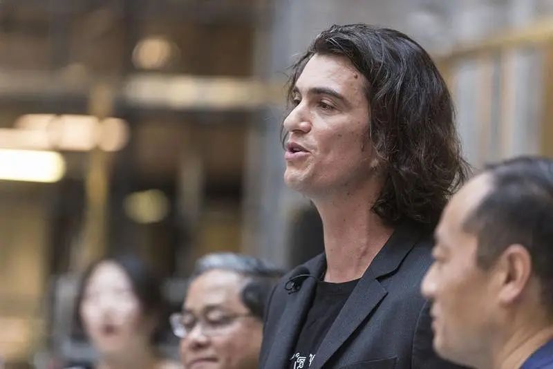 Wework创始人诺依曼（图源自视觉中国）