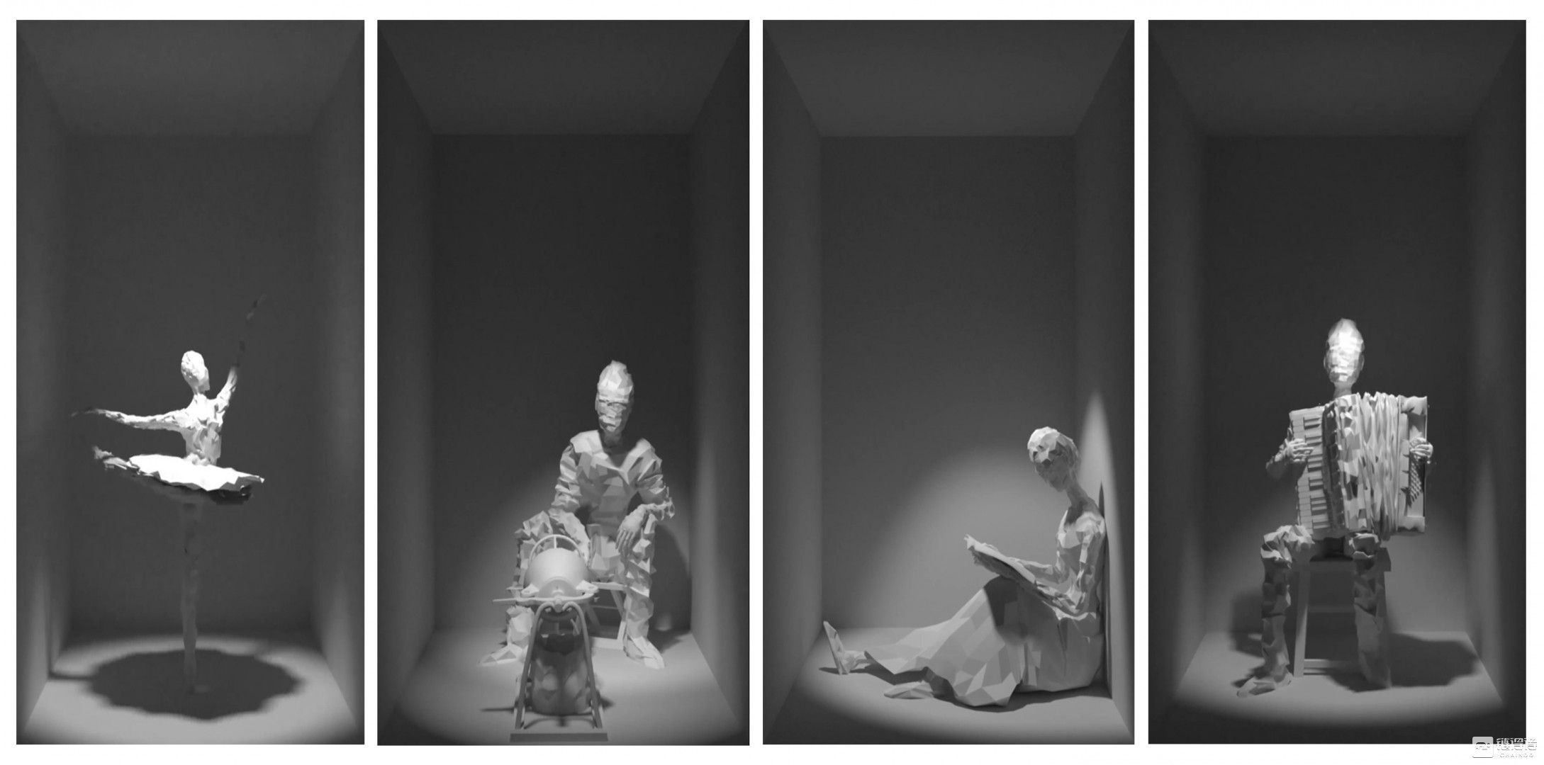 作品名：《梅兰竹菊》 作者：余春娜