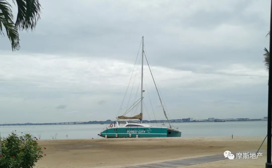 马来西亚碧桂园森林城市沙滩一角