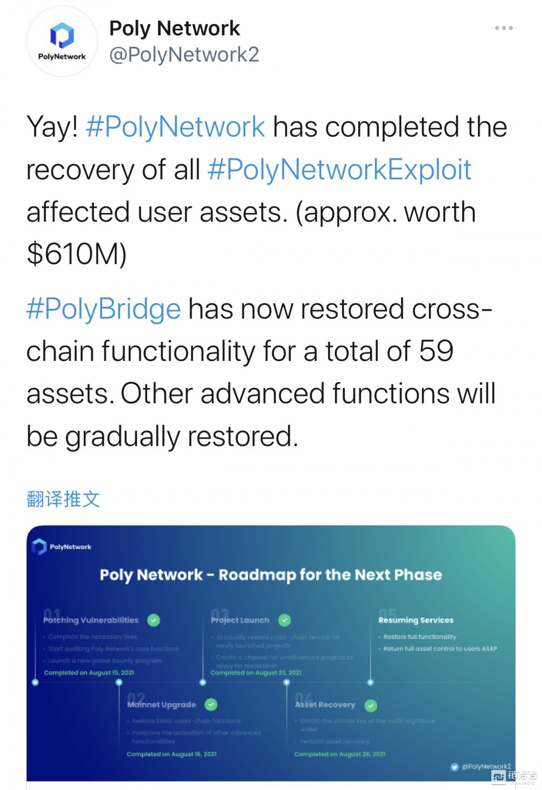“不安的跨链桥”：如何从Poly Network“被盗案”中吸取教训？